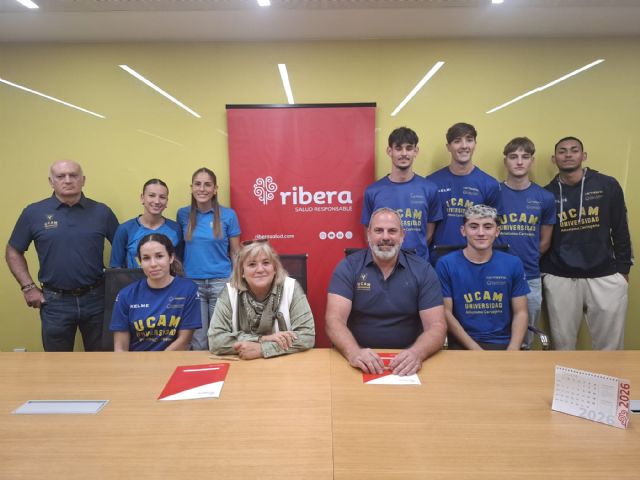 Ribera Practiser y UCAM Atletismo Cartagena renuevan su alianza para reforzar el cuidado de la salud de sus deportistas - 2, Foto 2