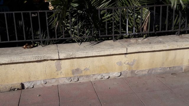 Ahora Murcia reclama para el paseo del Malecón una rehabilitación que le saque de su inadmisible aspecto mugriento y abandonado - 1, Foto 1