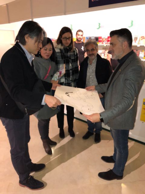 Un dibujo original del director de ´Shin Chan´ para la ´Mangateca´ - 1, Foto 1