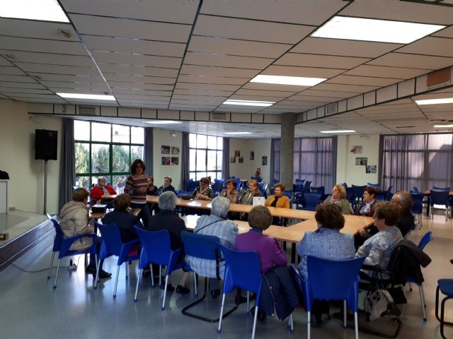 Los mayores trabajan sobre cmo mejorar la memoria dentro del ciclo 