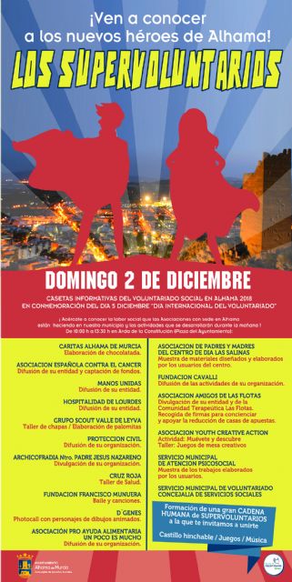 Actividades programadas por el Da Internacional del Voluntariado 2018, Foto 2