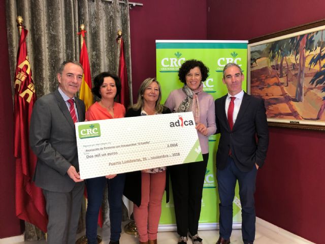 Caja Rural Central entrega 2.001 euros a la asociación lumbrerense de personas con discapacidad Adica - 1, Foto 1