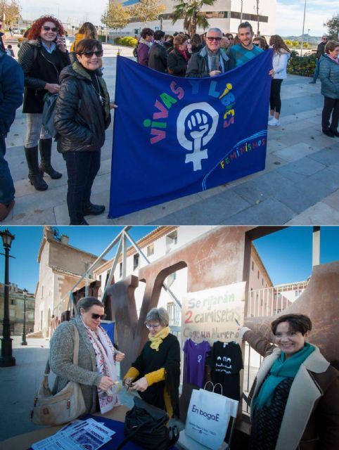 Podemos Cieza estuvo presente en el Día Contra la Violencia hacia las Mujeres - 1, Foto 1