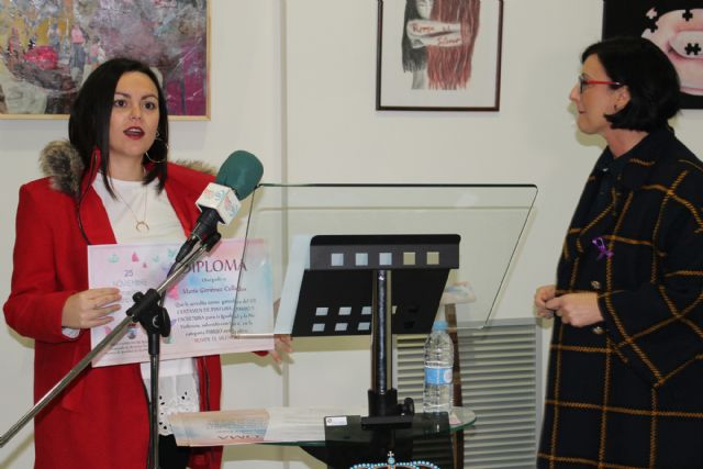 Entregados los premios de los certámenes de dibujo, pintura y escultura además del concurso de relatos hiperbreves con el tema de la violencia de género - 3, Foto 3