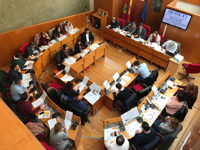 Balance de votaciones del Pleno Ordinario del Ayuntamiento de Lorca correspondiente al mes de noviembre de 2018 - 1, Foto 1