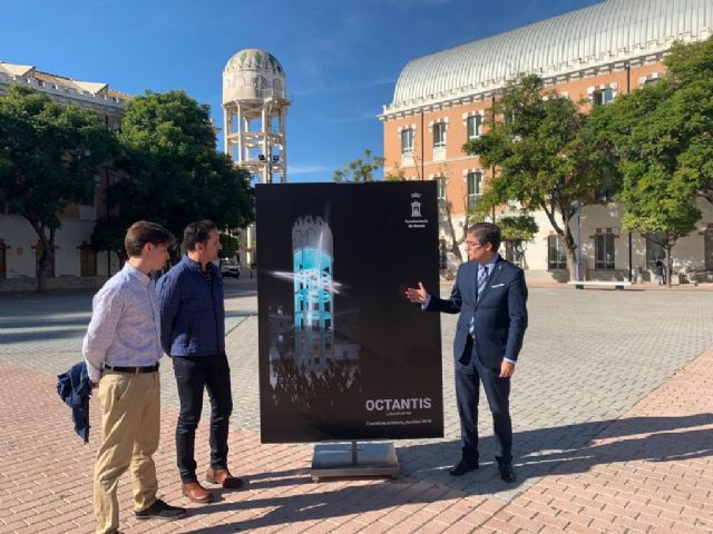 Los barrios del sur contarán con su propia Estrella de Navidad en el depósito de agua del Cuartel de Artillería - 1, Foto 1