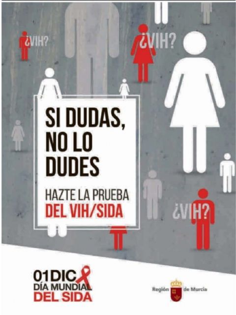 La Concejalía de Sanidad de Águilas se suma a la campaña por el Día Mundial de la Lucha Contra el Sida - 1, Foto 1