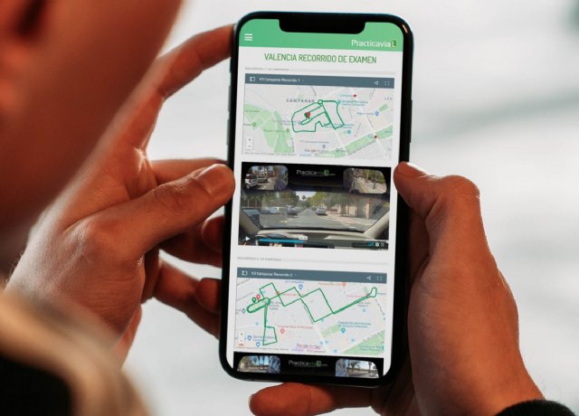 Nace una APP que muestra los recorridos de los exámenes de conducir - 1, Foto 1