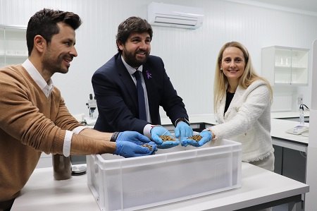 López Miras inaugura el Centro de Investigación de Ecología Industrial de la empresa Entomo Agroindustrial - 1, Foto 1