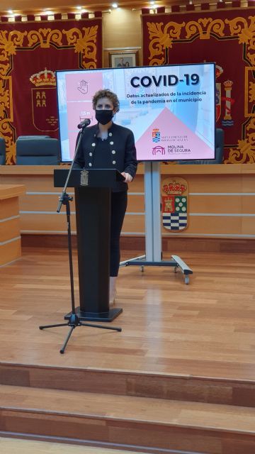 El municipio de Molina de Segura rebaja en una semana casi la mitad el número de casos activos por COVID-19, que se sitúa en 65 - 1, Foto 1