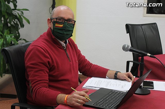 Javier Clemente Sánchez dimitió como concejal de VOX Totana por problemas internos con su partido y su coordinador, Foto 1