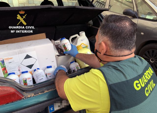 La Guardia Civil detiene a una persona por el robo de 7.000 euros en productos fitosanitarios - 1, Foto 1