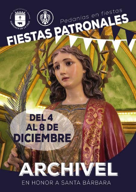 Archivel retoma sus fiestas patronales de Santa Bárbara con numerosas propuestas culturales, gastronómicas e infantiles - 3, Foto 3