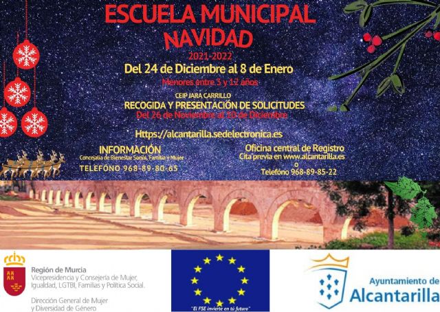 Abierto el plazo de inscripción en la Escuela de Navidad de Alcantarilla hasta el 10 de diciembre - 1, Foto 1