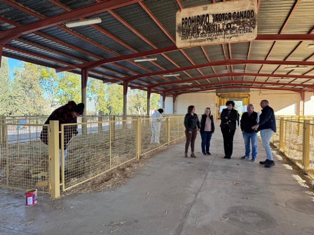 El Ayuntamiento de Puerto Lumbreras pone a punto el Mercado Comarcal del Ganado de cara a la celebración de la Feria del Ganado Equino, este fin de semana - 1, Foto 1