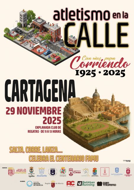 Este sábado, Cartagena juega al ‘Atletismo en la Calle’ - 1, Foto 1