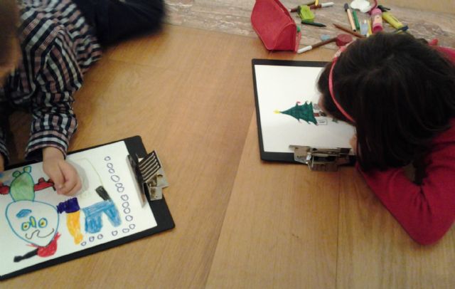 El Museo Regional de Arte Moderno de Cartagena y el Mubam de Murcia celebran esta semana su concurso infantil 'Pinta la Navidad' - 1, Foto 1