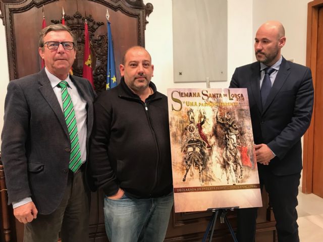 La obra Jinetear del fotógrafo David Giner Auñón será el cartel promocional de la Semana Santa de Lorca 2018 - 1, Foto 1