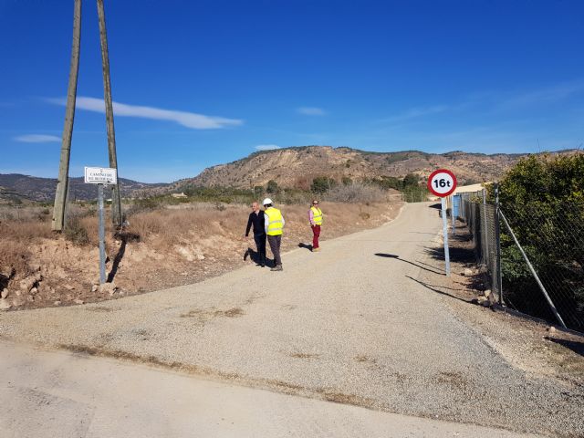 Las obras de acondicionamiento del camino de El Romeral entran en su ltima fase, Foto 3