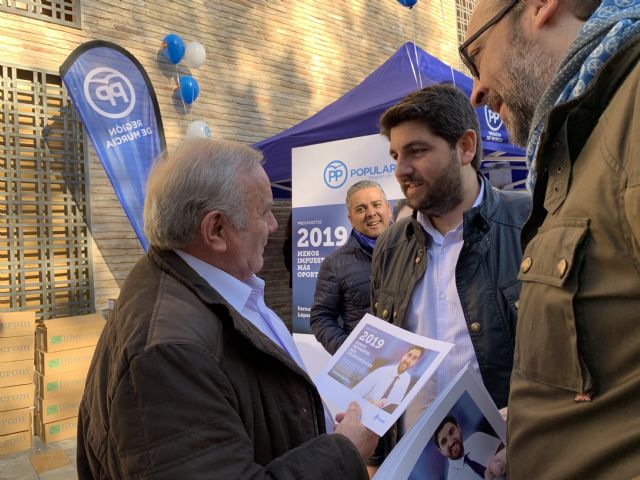 López Miras: Faltan cinco días para que todos los murcianos se beneficien de la mayor bajada de impuestos de la historia - 3, Foto 3