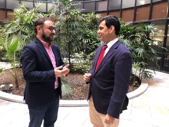 El alcalde mantiene una reunión de trabajo con el consejero de Fomento - 1, Foto 1