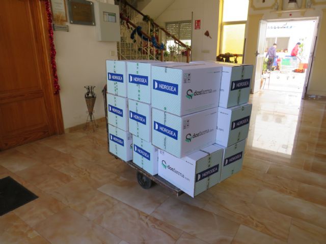 Hidrogea entrega productos de primera necesidad a la Hospitalidad de Santa Teresa, con la colaboración de Dosfarma - 1, Foto 1