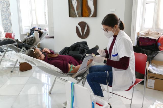 La campaña de donación de sangre de Navidad consigue 193 donaciones gracias a la solidaridad de los cartageneros - 1, Foto 1