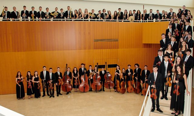 La Orquesta de Jóvenes celebra su encuentro de Navidad y ofrece un concierto en el Auditorio Víctor Villegas bajo la batuta de Daniel Ros - 1, Foto 1
