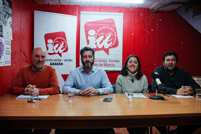 IU Abarán exige a López Miras una mayor financiación local y una mejora de los servicios públicos de titularidad regional en su municipio - 2, Foto 2