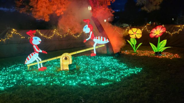 El Parque de la Compa&ntilde;ía de Molina de Segura se transforma en un espacio mágico con el evento Lucidum Natura hasta el próximo día 5 de enero - 4, Foto 4