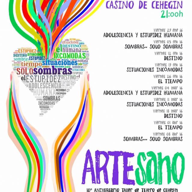 El Casino de Cehegín acogerá el innovador proyecto teatral ArteSano - 2, Foto 2