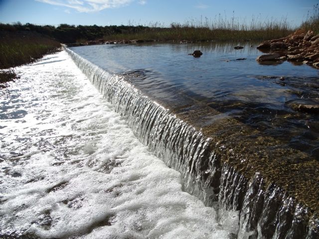 500 litros por segundo desembocan en el Mar Menor a través de la rambla del Albujón - 1, Foto 1