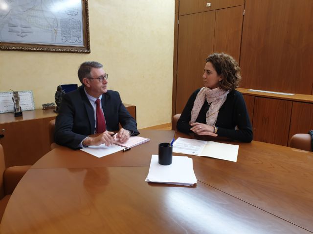 El presidente de la CHS se reúne con la alcaldesa de Archena para analizar el estado tramitación de los expedientes urbanísticos - 1, Foto 1