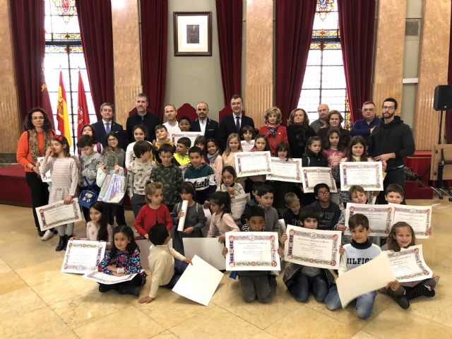 Más de un centenar de niños de La Arboleja, La Albatalía y Espinardo participan en el concurso ´Dibuja tu Belén´ - 2, Foto 2