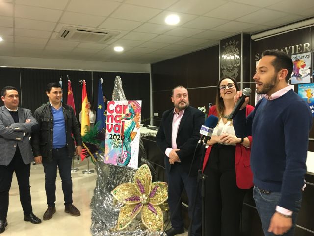 Un caballito de mar anunciará el Carnaval de Santiago de la Ribera 2020 - 2, Foto 2