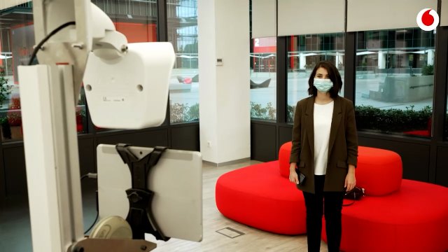 La red 5G conecta un robot que ayuda a prevenir el Covid-19 - 1, Foto 1