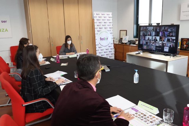 Su Majestad la Reina conoce la estrategia trasversal frente a la vulnerabilidad que implantará FEDER, Foto 3