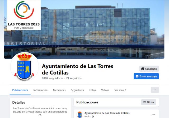 ¿Cuándo piensa activar el ayuntamiento de Las Torres de Cotillas en sus redes sociales un espacio de información sobre incidencia covid en el municipio? - 1, Foto 1