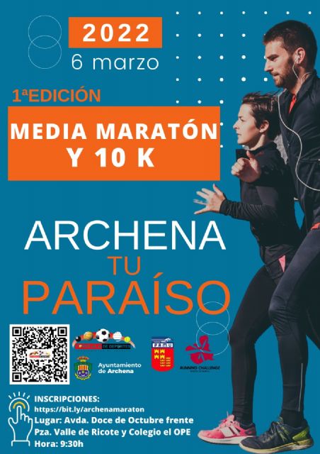 El 6 de marzo, Archena se estrena en la Running Challenge - 1, Foto 1