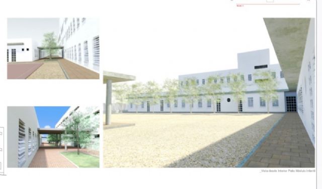 El gobierno de López Miras invertirá 2,3 millones de euros para culminar las obras del colegio Rey Juan Carlos I - 3, Foto 3