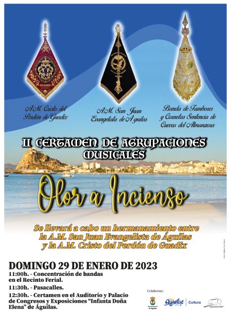 El Auditorio Infanta Elena acogerá el II Certamen de Agrupaciones Musicales Olor a Incienso - 1, Foto 1