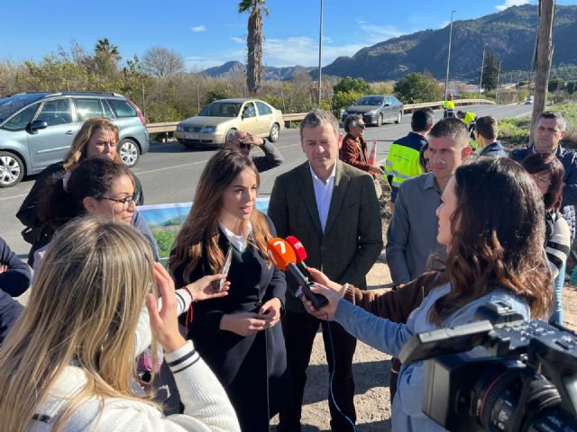 Comienzan las obras de la acera que conectará las pedanías de Algezares y Santo Ángel - 1, Foto 1
