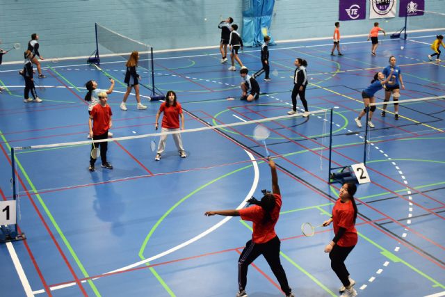 Éxito de organización y participación en la jornada de la zona norte de bádminton del deporte escolar de Las Torres de Cotillas - 1, Foto 1
