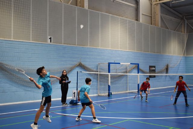 Éxito de organización y participación en la jornada de la zona norte de bádminton del deporte escolar de Las Torres de Cotillas - 2, Foto 2