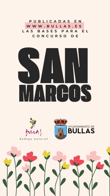 La concejalía de Festejos convoca el concurso para la elaboración del 'Cartel Anunciador de las Fiestas de San Marcos 2025' - 1, Foto 1