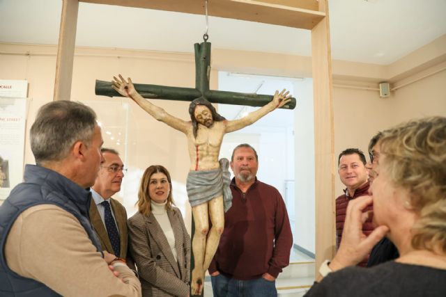 Restauran una imagen de Cristo Crucificado de 'cartapesta' o 'papelón' de la capilla de la antigua Cárcel - 2, Foto 2