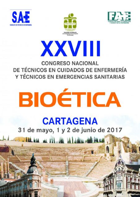 Cartagena acogerá el XXVIII Congreso nacional de técnicos en cuidados de enfermería y técnicos de emergencias sanitarias - 1, Foto 1