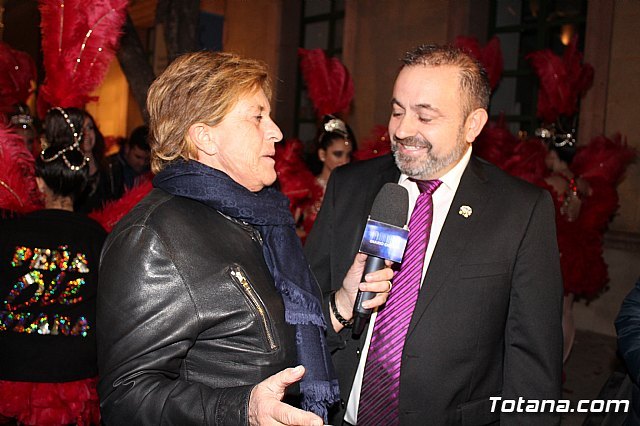 The Federation of Peas del Carnaval, through its president, thanked Totana and visitors, Foto 1