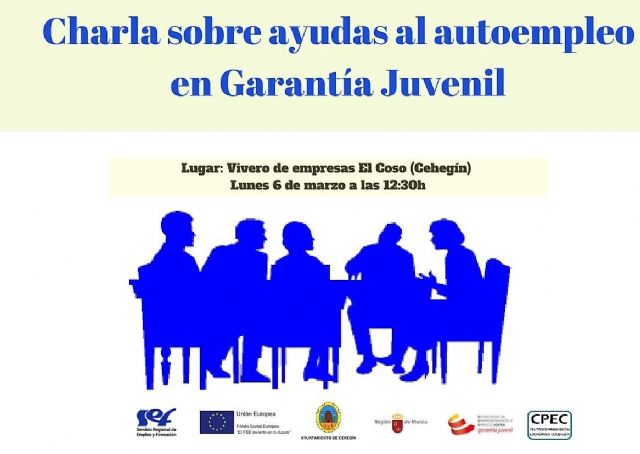 Charla informativa sobre ayudas al autoempleo en Garantía Juvenil - 1, Foto 1