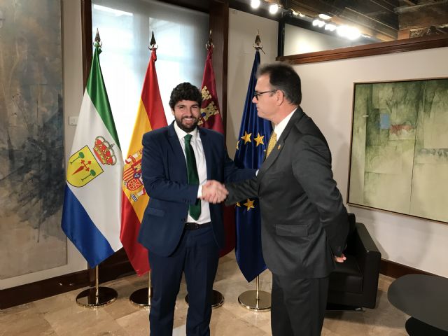 Fernando López Miras se reúne con el alcalde de Ricote - 2, Foto 2